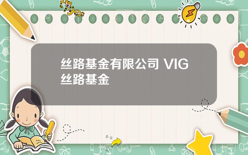 丝路基金有限公司 VIG丝路基金